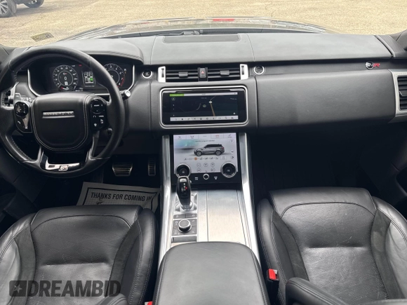 2018 Land Rover Range Rover Sport SVR with VIN SALWZ2SE3JA181653, listed as a IAAI auction lot 41836536 with 84,325 mi miles. Bid and sale history available at carsss.com. Image 6.