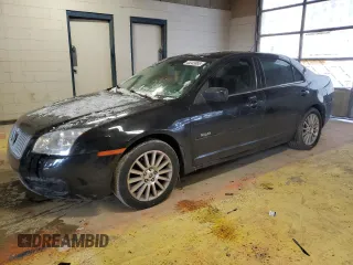 2008 Mercury Milan Premier with VIN 3MEHM08188R662665, listed as a Copart auction lot 45343885 with 248,477 mi miles and Salvage Title. Bid and sale history available at carsss.com. Image 1.