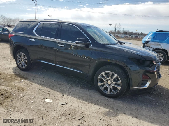 2018 Chevrolet Traverse Premier with VIN 1GNERKKW9JJ172720, listed as a Copart auction lot 49120525 with 166,186 mi miles and Salvage Title. Bid and sale history available at carsss.com. Image 4.