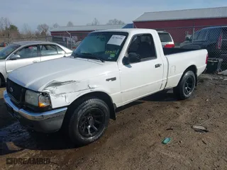 2002 Ford Ranger XL with VIN 1FTYR10D02PB21638, listed as a IAAI auction lot 41781516 with 154,985 mi miles. Bid and sale history available at carsss.com. Image 2.