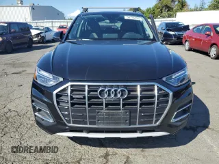 2021 Audi Q5 Premium Plus with VIN WA1BAAFY6M2020296, listed as a Copart auction lot 56736205 with 75,955 mi miles and Salvage title. Bid and sale history available at DreamBid. Image 5.