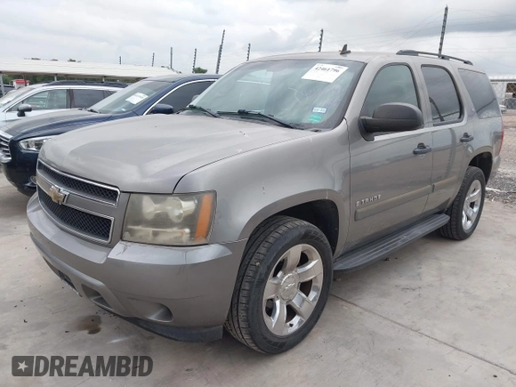 2008 Chevrolet Tahoe LS with VIN 1GNFC13C98R142844, listed as a IAAI auction lot 42461796 with 276,979 mi miles and . Bid and sale history available at DreamBid. Image 2.