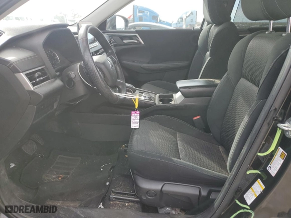 2022 Mitsubishi Outlander ES with VIN JA4J3TA80NZ051268, listed as a Copart auction lot 46453265 with 115,301 mi miles and Salvage Title. Bid and sale history available at carsss.com. Image 7.