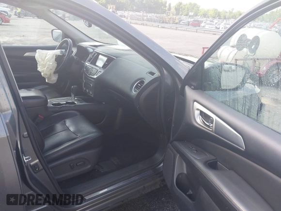 2017 Nissan Pathfinder S with VIN 5N1DR2MN6HC659747, listed as a IAAI auction lot 42275147 with 173,215 mi miles and . Bid and sale history available at DreamBid. Image 5.