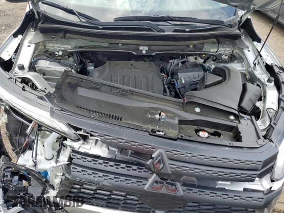 2024 Mitsubishi Eclipse Cross ES with VIN JA4ATUAAXRZ006465, listed as a Copart auction lot 56857195 with 10,065 mi miles and Salvage title. Bid and sale history available at DreamBid. Image 12.