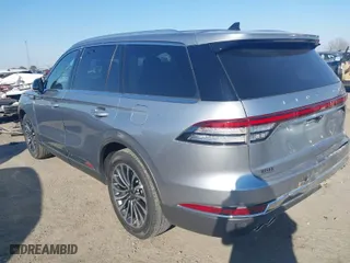 2022 Lincoln Aviator Reserve with VIN 5LM5J7WC4NGL16716, listed as a IAAI auction lot 41683920 with NaN miles. Bid and sale history available at carsss.com. Image 3.