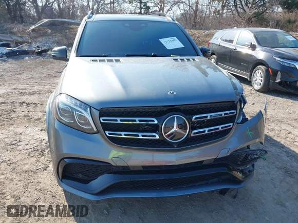 2017 Mercedes-Benz GLS 63 AMG with VIN 4JGDF7FE8HA959000, listed as a IAAI auction lot 41751659 with 120,657 mi miles and . Bid and sale history available at DreamBid. Image 12.