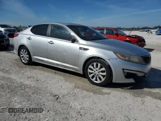 2014 Kia Optima EX with VIN 5XXGN4A77EG302278, listed as a Copart auction lot 46135025 with 218,869 mi miles and Salvage Title. Bid and sale history available at carsss.com. Image 4.