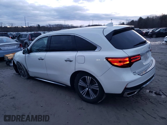 2018 Acura MDX with VIN 5J8YD4H3XJL026054, listed as a Copart auction lot 85116854 with 83,446 mi miles and Salvage Title. Bid and sale history available at DreamBid. Image 2.