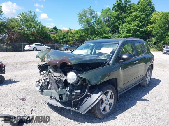 2008 Jeep Compass Sport with VIN 1J8FT47088D714924, listed as a IAAI auction lot 39488653 with 85,964 mi miles. Bid and sale history available at carsss.com. Image 20.