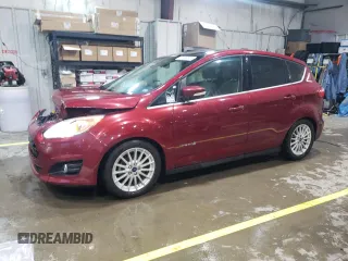 2014 Ford C-Max SEL with VIN 1FADP5BU5EL515548, listed as a Copart auction lot 51453975 with 138,669 mi miles and Salvage Title. Bid and sale history available at DreamBid. Image 1.