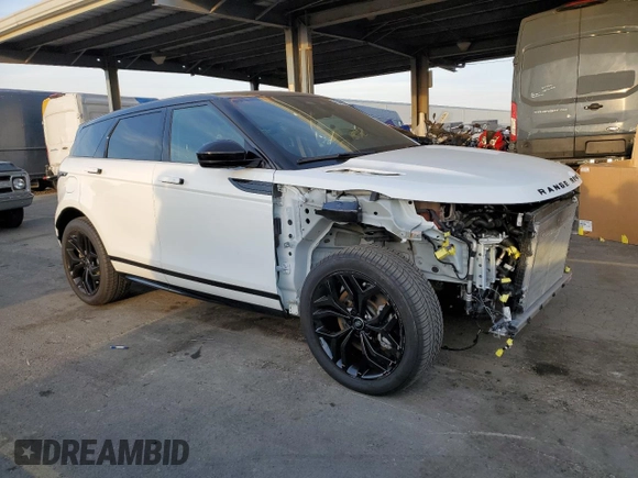 2022 Land Rover Range Rover Evoque R-Dynamic SE z VIN SALZL2FX5NH172072, wystawiony jako Copart lot #83469744 z przebiegiem 29 085 mil mil oraz Szkoda całkowita • Salvage title. Historia ofert i sprzedaży dostępna na DreamBid. Obrazek 4.
