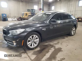2012 BMW 5 Series GT 535i xDrive with VIN WBASP2C57CC338888, listed as a Copart auction lot 43386015 with 203,085 mi miles and Salvage Title. Bid and sale history available at carsss.com. Image 1.