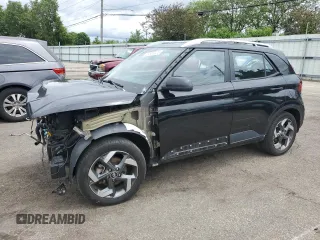 2022 Hyundai Venue Limited с VIN KMHRC8A39NU201266, выставлен на аукционе Copart как лот 57887225 с пробегом 23 113 миль миль и Списание • Salvage title. История ставок и продаж доступна на DreamBid. Изображение 1.