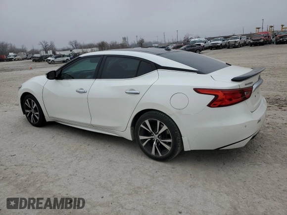 2017 Nissan Maxima SR with VIN 1N4AA6AP5HC445379, listed as a Copart auction lot 86525454 with 175,832 mi miles and Salvage title. Bid and sale history available at DreamBid. Image 2.