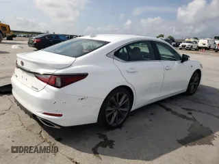 2019 Lexus ES 350 with VIN 58ABZ1B1XKU008536, listed as a Copart auction lot 54323975 with 39,421 mi miles and Salvage Title. Bid and sale history available at DreamBid. Image 3.