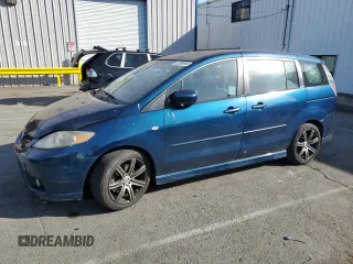 2007 Mazda 5 Touring with VIN JM1CR29L370135026, listed as a Copart auction lot 52968945 with 166,442 mi miles and Salvage Title. Bid and sale history available at carsss.com. Image 1.