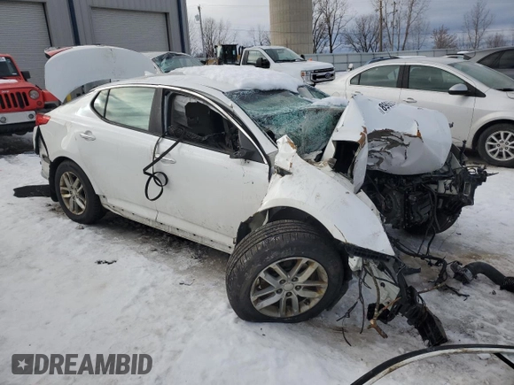 2013 Kia Optima LX with VIN KNAGM4A73D5313006, listed as a Copart auction lot 89066495 with Not Provided miles and Clean Title. Bid and sale history available at carsss.com. Image 4.