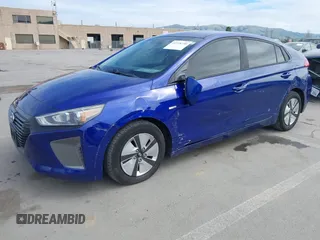 2019 Hyundai Ioniq Blue with VIN KMHC65LC1KU178876, listed as a IAAI auction lot 41718230 with 179,970 mi miles and . Bid and sale history available at DreamBid. Image 17.