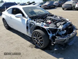 2017 Lexus RC 200t with VIN JTHHA5BC7H5007609, listed as a Copart auction lot 64089305 with 53,422 mi miles and Clean title. Bid and sale history available at DreamBid. Image 4.