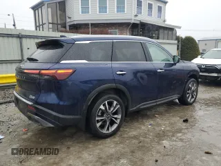 2022 Infiniti QX60 Luxe with VIN 5N1DL1FS6NC330038, listed as a Copart auction lot 43264245 with 28,453 mi miles and Salvage title. Bid and sale history available at DreamBid. Image 3.