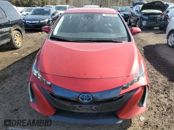 2020 Toyota Prius Prime LE with VIN JTDKARFP8L3140461, listed as a Copart auction lot 48484785 with 99,398 mi miles and Salvage Title. Bid and sale history available at carsss.com. Image 5.