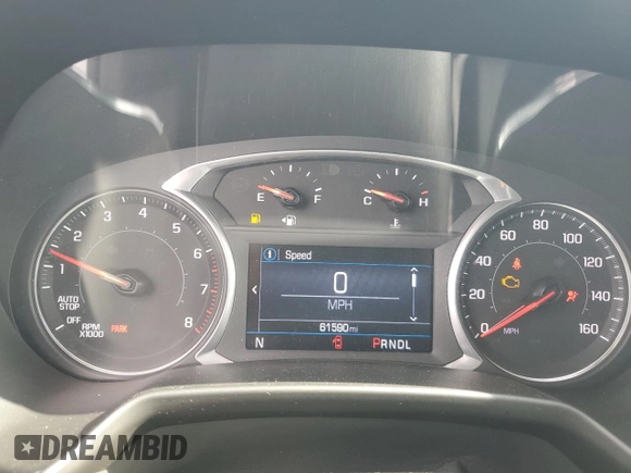 2022 Chevrolet Blazer LT with VIN 3GNKBCR44NS134043, listed as a Copart auction lot 55681025 with 61,590 mi miles and Salvage title. Bid and sale history available at DreamBid. Image 9.