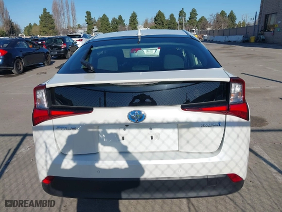 2019 Toyota Prius L Eco with VIN JTDKARFU5K3074181, listed as a IAAI auction lot 41676229 with 28,164 mi miles. Bid and sale history available at carsss.com. Image 15.