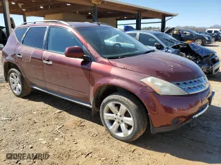 2006 Nissan Murano SL with VIN JN8AZ08T06W419713, listed as a Copart auction lot 47955125 with 142,994 mi miles and Salvage Title. Bid and sale history available at carsss.com. Image 4.