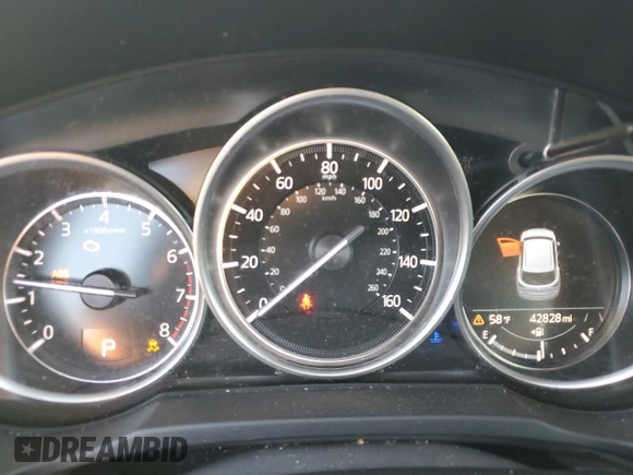 2021 Mazda CX-5 Sport with VIN JM3KFABMXM1313156, listed as a Copart auction lot 41365285 with 42,828 mi miles and Salvage Title. Bid and sale history available at carsss.com. Image 9.
