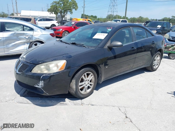 2006 Pontiac G6 6-Cyl with VIN 1G2ZG558264259223, listed as a IAAI auction lot 42075782 with 1 mi miles. Bid and sale history available at carsss.com. Image 2.