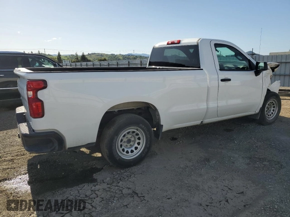 2020 Chevrolet Silverado 1500 Work Truck with VIN 3GCNWAEH8LG280663, listed as a Copart auction lot 45491515 with 167,735 mi miles and Salvage Title. Bid and sale history available at DreamBid. Image 3.