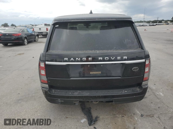 2017 Land Rover Range Rover z VIN SALGR2FKXHA366989, wystawiony jako Copart lot #74100824 z przebiegiem Nie podano mil oraz Szkoda całkowita • Salvage title. Historia ofert i sprzedaży dostępna na DreamBid. Obrazek 6.