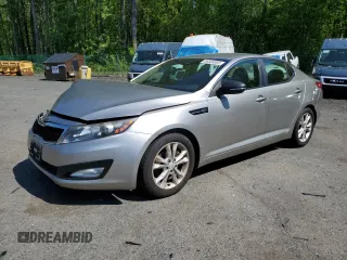 2013 Kia Optima EX z VIN 5XXGN4A75DG140147, wystawiony jako Copart lot #56566865 z przebiegiem 89 595 mil mil oraz Szkoda całkowita • Salvage title. Historia ofert i sprzedaży dostępna na DreamBid. Obrazek 1.