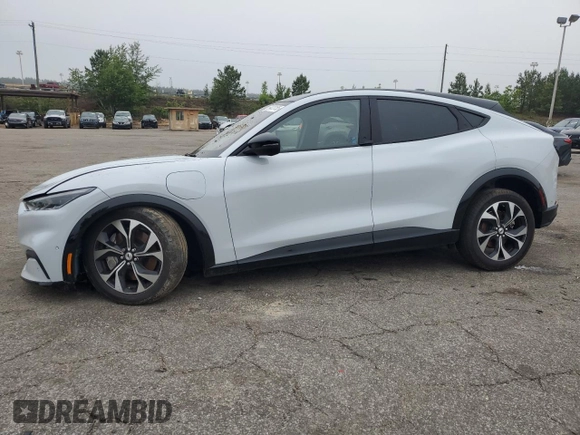2021 Ford Mustang Mach-E Premium с VIN 3FMTK3R74MMA01823, выставлен на аукционе Copart как лот 58423155 с пробегом 54 451 миль миль и Списание • Salvage title. История ставок и продаж доступна на DreamBid. Изображение 1.