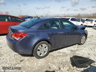 2013 Chevrolet Cruze LS with VIN 1G1PA5SH7D7265001, listed as a Copart auction lot 51701675 with 0 mi miles and Clean Title. Bid and sale history available at carsss.com. Image 3.