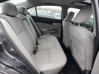 2014 Honda Civic Sedan EX with VIN 19XFB2F86EE211067, listed as a Copart auction lot 52796235 with 117,107 mi miles and Salvage Title. Bid and sale history available at carsss.com. Image 10.