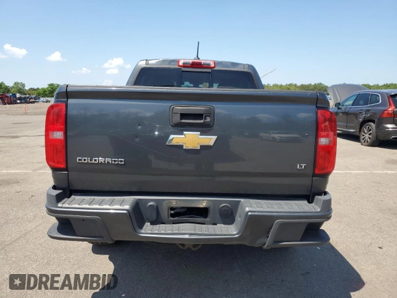 2016 Chevrolet Colorado 4WD LT with VIN 1GCGTCE34G1103940, listed as a Copart auction lot 58073315 with 144,433 mi miles and Salvage title. Bid and sale history available at DreamBid. Image 6.