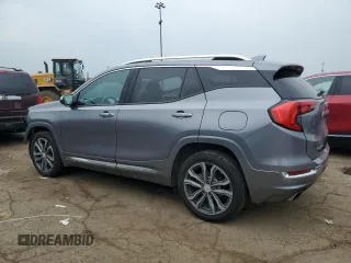 2019 GMC Terrain Denali with VIN 3GKALXEX1KL393060, listed as a Copart auction lot 61062835 with 60,857 mi miles and Salvage title. Bid and sale history available at DreamBid. Image 2.