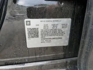 2021 Cadillac CT5 Luxury с VIN 1G6DW5RK2M0112664, выставлен на аукционе Copart как лот 56320875 с пробегом 47 767 миль миль и Списание • Salvage title. История ставок и продаж доступна на DreamBid. Изображение 13.
