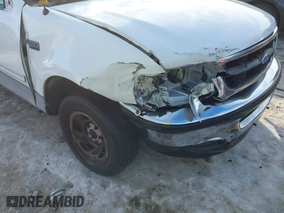1997 Ford F-150 with VIN 1FTDF17W5VLA93748, listed as a IAAI auction lot 41342357 with 191,234 mi miles and . Bid and sale history available at DreamBid. Image 6.