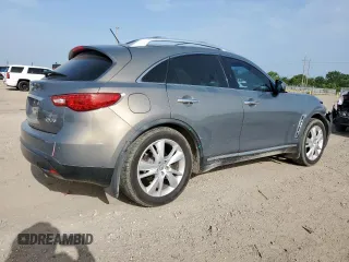 2013 Infiniti FX with VIN JN8CS1MW5DM172149, listed as a Copart auction lot 62589785 with 154,961 mi miles and Salvage title. Bid and sale history available at DreamBid. Image 3.