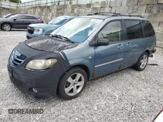 2004 Mazda MPV ES with VIN JM3LW28J140501805, listed as a Copart auction lot 63735255 with 223,069 mi miles and Salvage title. Bid and sale history available at DreamBid. Image 1.