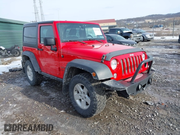 2018 Jeep Wrangler Willys Wheeler W с VIN 1C4AJWAG9JL906972, выставлен на аукционе IAAI как лот 41431236 с пробегом 57 682 миль миль и . История ставок и продаж доступна на DreamBid. Изображение 1.