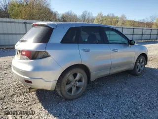 2007 Acura RDX with VIN 5J8TB18207A002596, listed as a Copart auction lot 50256395 with 143,161 mi miles and Salvage Title. Bid and sale history available at carsss.com. Image 3.