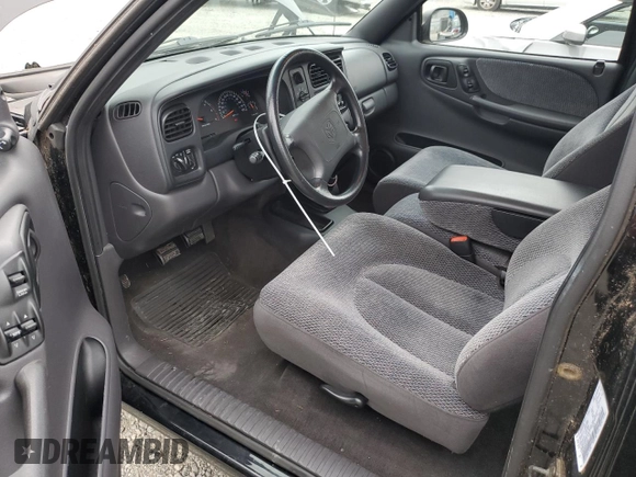 1999 Dodge Dakota SLT with VIN 1B7GL22X3XS314364, listed as a Copart auction lot 70833524 with 51,221 mi miles and Salvage Title. Bid and sale history available at carsss.com. Image 8.
