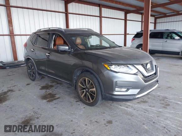 2018 Nissan Rogue SV with VIN JN8AT2MT9JW485804, listed as a IAAI auction lot 41711723 with 74,860 mi miles and . Bid and sale history available at carsss.com. Image 1.