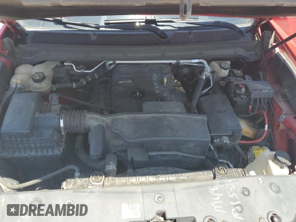 2015 GMC Canyon 2WD SLE with VIN 1GTG5BEA4F1220791, listed as a Copart auction lot 66525304 with 0 mi miles and Salvage Title. Bid and sale history available at carsss.com. Image 12.