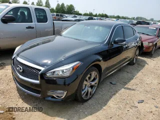 2016 Infiniti Q70 with VIN JN1BY1PR7GM720364, listed as a Copart auction lot 56598133 with 83,492 mi miles and Non repairable. Bid and sale history available at DreamBid. Image 1.