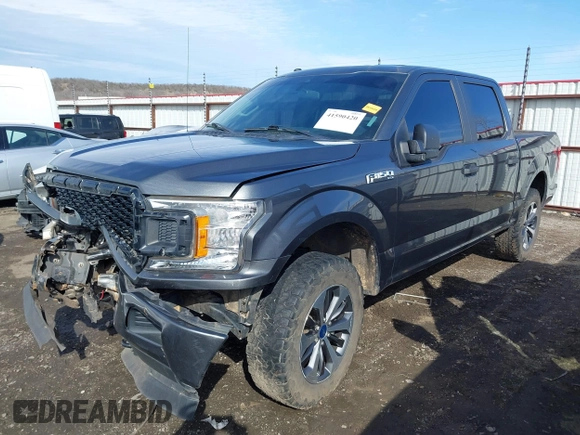 2019 Ford F-150 XL with VIN 1FTEW1EPXKFD24248, listed as a IAAI auction lot 41590420 with 65,734 mi miles. Bid and sale history available at carsss.com. Image 17.
